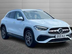 Digital white Used 2021 Mercedes GLA250 Exclusive SUV | £23,295 (Fair price)