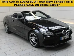 Black Used 2014 Mercedes E250 AMG line Cabriolet | £10,100 (Good price)