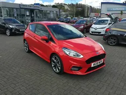 Red Used 2018 Ford Fiesta ST-Line Hatchback | £9,500 (Fair price)