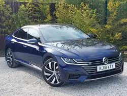 Blue Used 2019 VW Arteon R-line Sedan | £18,498 (Fair price)
