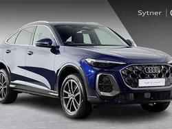 Blue New 2025 Audi Q5 Sportback Advanced SUV | £60,000