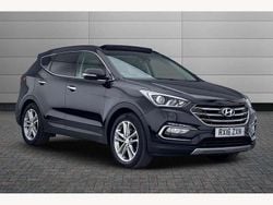 Black Used 2016 Hyundai Santa Fe Premium SE SUV | £15,990 (Fair price)