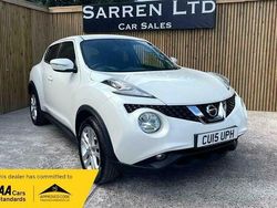 White Used 2015 Nissan Juke Acenta Premium SUV | £5,295 (Fair price)