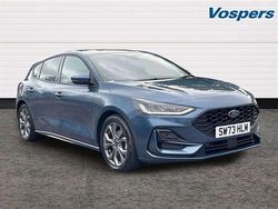 Blue Used 2023 Ford Focus ST-Line Hatchback | £17,700 (A bit pricey)