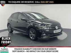 Black Used 2018 VW Polo R-line Hatchback | £12,770 (Fair price)