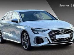 White Used 2022 Audi S3 Sportback Comfort Hatchback | £29,000