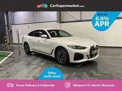 White Used 2022 BMW i4 M Sport Sedan | £28,976 (Fair price)