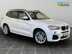 White Used 2017 BMW X3 M Sport SUV | £10,795 (Good price)
