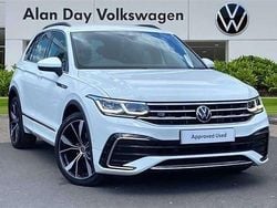 White Used 2021 VW Tiguan R-line SUV | £27,495 (Fair price)