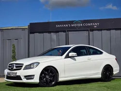 White Used 2012 Mercedes C250 AMG Coupe | £5,190 (Fair price)