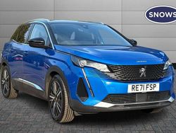 Blue Used 2021 Peugeot 3008 Premium SUV | £17,762 (Fair price)