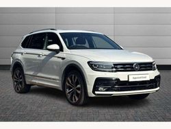 White Used 2020 VW Tiguan Allspace R-line SUV | £24,595 (Fair price)