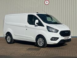 White Used 2021 Ford Transit Custom Limited Van | £10,595 (Fair price)