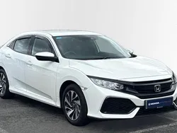 White Used 2018 Honda Civic SE Hatchback | £11,049 (Good price)