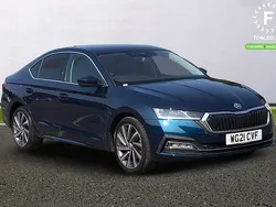 Blue Used 2021 Skoda Octavia SE L Hatchback | £15,799 (Fair price)