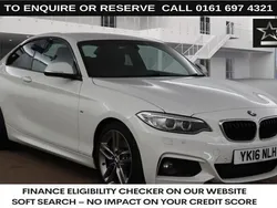 White Used 2016 BMW 225 M Sport Coupe | £10,940 (Fair price)