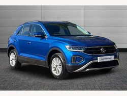Blue Used 2022 VW T-Roc Life SUV | £18,990 (Fair price)