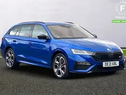Blue Used 2021 Skoda Octavia vRS Estate | £18,799 (Expensive)