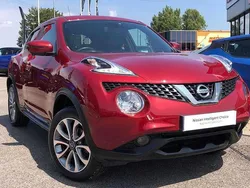 Red Used 2019 Nissan Juke Tekna SUV | £10,699 (Fair price)