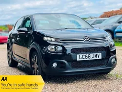 Black Used 2018 Citroën C3 Feel Hatchback | £8,495 (Fair price)