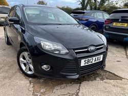 Black Used 2012 Ford Focus Zetec Hatchback | £2,490 (Fair price)