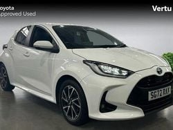 White Used 2022 Toyota Yaris Hybrid Design Hatchback | £15,670 (Fair price)