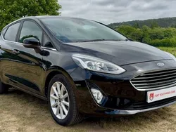 Black Used 2018 Ford Fiesta Titanium Hatchback | £7,688 (Good price)