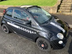 Black Used 2012 Fiat 500 Pop Cabriolet | £2,995 (Fair price)