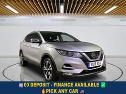 Silver Used 2018 Nissan Qashqai N-Connecta SUV | £9,949 (Good price)