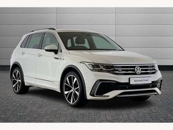 White Used 2021 VW Tiguan R-line SUV | £24,990 (Fair price)
