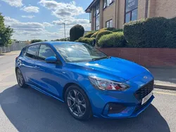 Blue Used 2019 Ford Focus ST-Line Hatchback | £9,649 (Fair price)