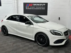 White Used 2017 Mercedes A200 AMG Line Premium Hatchback | £12,995 (Fair price)