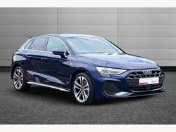 Navarra blue Used 2025 Audi A3 e-tron S-Line Hatchback | £31,750 (Expensive)