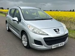 Silver Used 2010 Peugeot 207 S Estate | £1,995 (Good price)