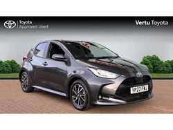Grey Used 2022 Toyota Yaris Hybrid Design Hatchback | £17,053 (Fair price)