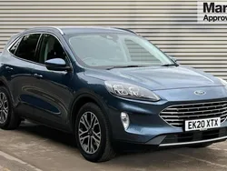 Blue Used 2020 Ford Kuga Titanium SUV | £14,427 (Fair price)
