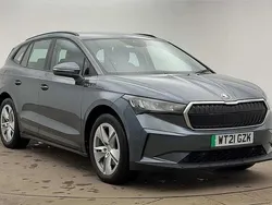 Quartz grey metallic Used 2021 Skoda Enyaq iV Suite SUV | £17,163