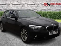 Black Used 2017 BMW 118 Sport Line Hatchback | £6,600 (Good price)
