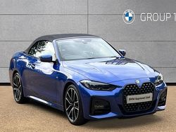 Portimao blue Used 2021 BMW 420 M Sport Cabriolet | £26,995 (Fair price)