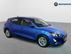 Blue Used 2019 Ford Focus Titanium Hatchback | £12,749 (Fair price)