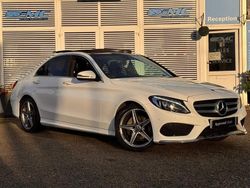 White Used 2017 Mercedes C220 AMG Line Premium Sedan | £18,300 (A bit pricey)