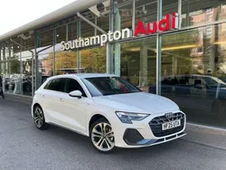 White New 2025 Audi A3 S-Line Hatchback | £31,990 (Super price)