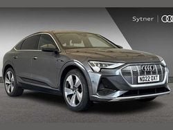 Grey Used 2022 Audi e-tron Sportback S-Line SUV | £26,500 (Fair price)