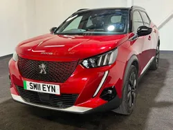 Red Used 2021 Peugeot e-2008 Premium SUV | £14,290 (Fair price)