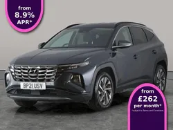 Grey Used 2021 Hyundai Tucson Premium SUV | £18,466 (A bit pricey)