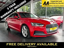 Red Used 2019 Audi A5 Sportback S-Line Hatchback | £14,595 (Good price)