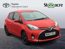 Red Used 2017 Toyota Yaris Design Hatchback | £10,000 (A bit pricey)