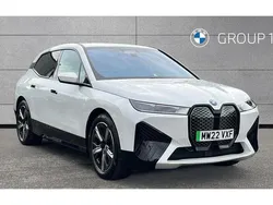 White Used 2022 BMW iX M Sport SUV | £34,050 (Good price)