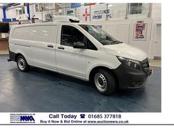White Used 2022 Mercedes Vito Progressive Van | £12,210 (A bit pricey)