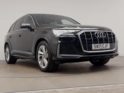 Black Used 2022 Audi Q7 S-Line SUV | £39,498 (Super price)